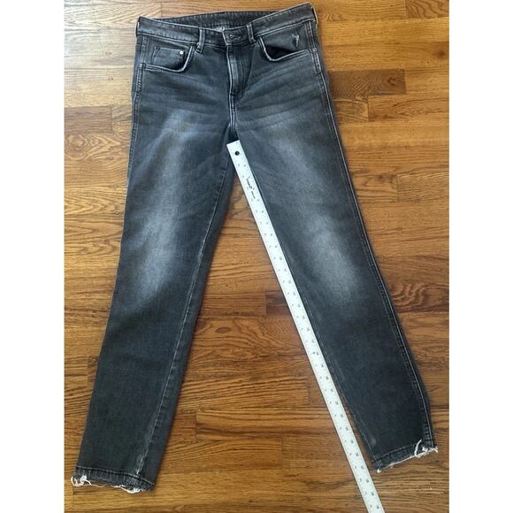 H&M Jeans Black Womens 29 Slim Ankle - Picture 8 of 11